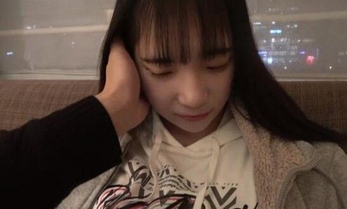 【无修正】【露脸】【中出】23岁黑髮肉感素人 立式后背位高潮！！