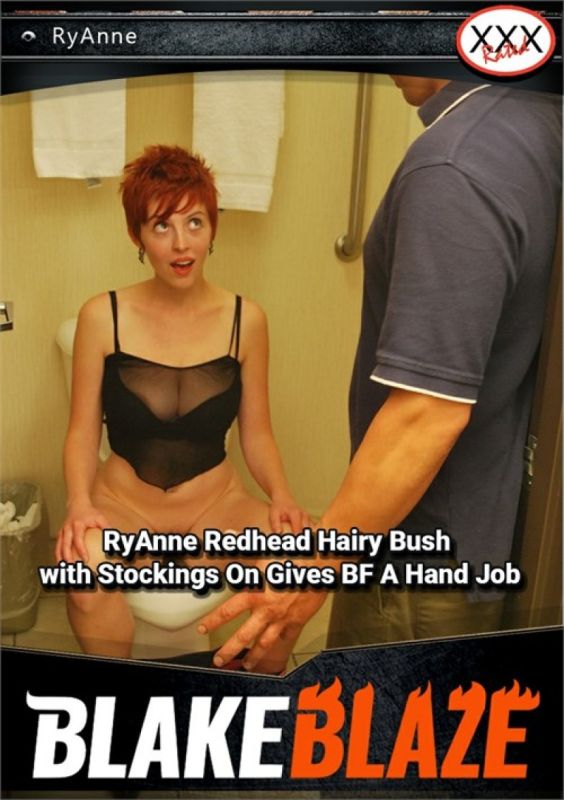RyAnne 红髮多毛妹子穿着丝袜给男友打手枪